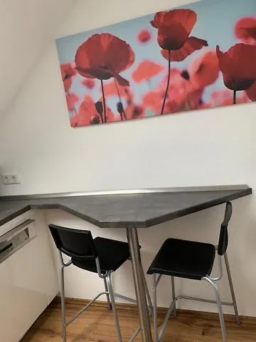 Zentrales Dachgeschossapartment In Leichligen Apartment